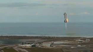 La nave espacial que pretende llevar personas a la Luna aterrizó con éxito