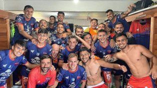 La intimidad del festejo de la victoria del Depro en Pronunciamiento&nbsp;