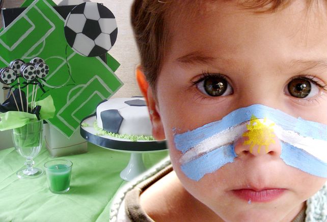 Cumple temático: furor mundialista