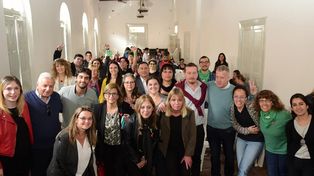Los participantes del segundo encuentro provincial.&nbsp;