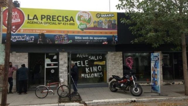 La agencia de la suerte. El ganador jugó la boleta en un local de Mercedes