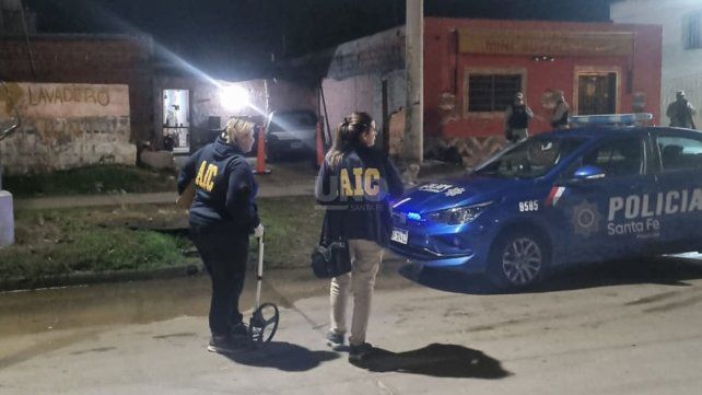 El lugar dónde sucedió el homicidio en Alto Verde