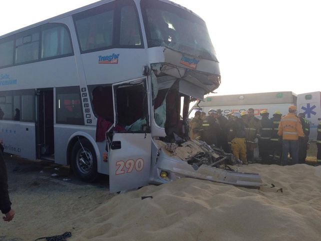Un muerto en un choque en cadena en la autopista Rosario-Buenos Aires