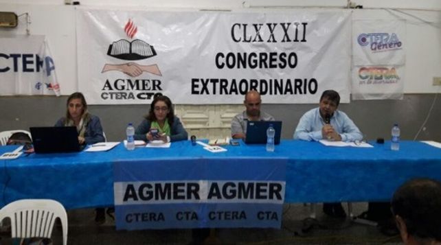 Agmer emplazó al Gobierno a presentar una nueva oferta o irá a un paro de 48 horas