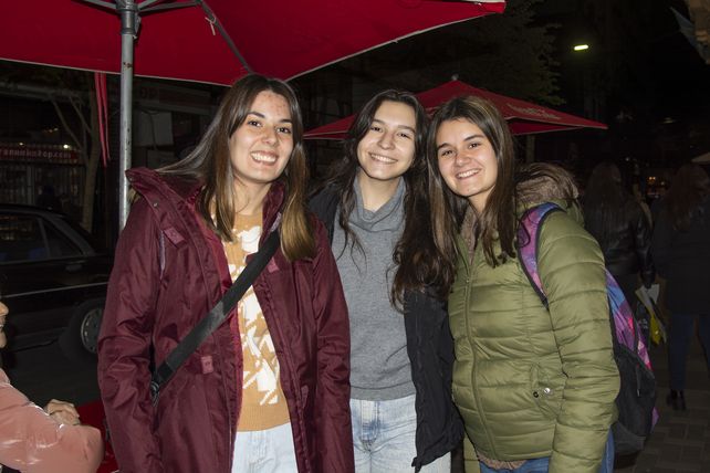 Lucía Sapa, Victoria Giaccone y Julieta Traini