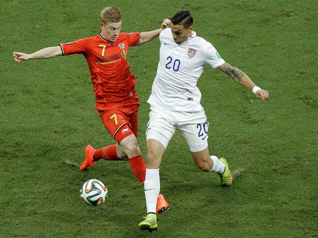 Mirá en vivo: Estados Unidos y Bélgica definen el rival del equipo argentino en cuartos