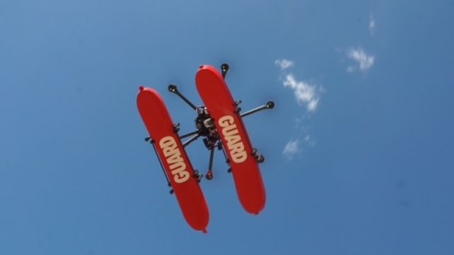 Con el drone salvavidas, Rosario está otra vez a la vanguardia en innovación