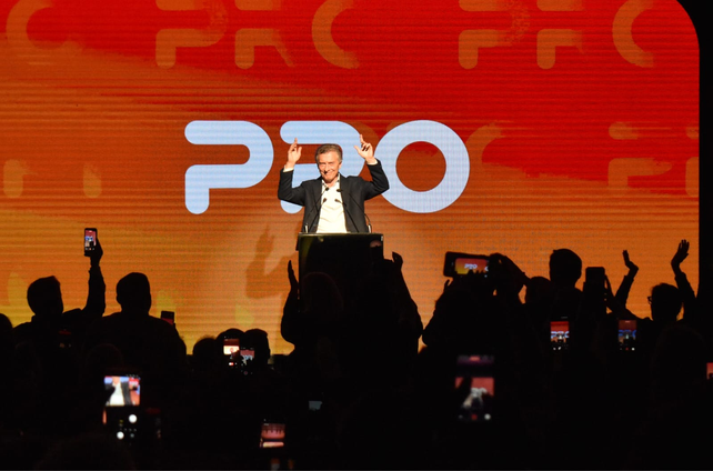 Macri durante su reciente paso por Santa Fe para relanzar al PRO