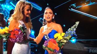 Escándalo en el concurso Miss Universo al anunciar una ganadora equivocada