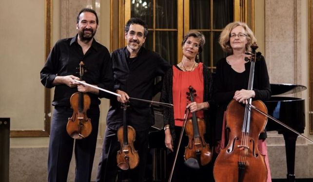 Una visita de lujo. El Cuarteto Lopes-Graca