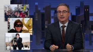 El comediante estadounidense John Oliver hizo a Javier Milei protagonista de un irónico monólogo que no tardó en repercutir en Argentina