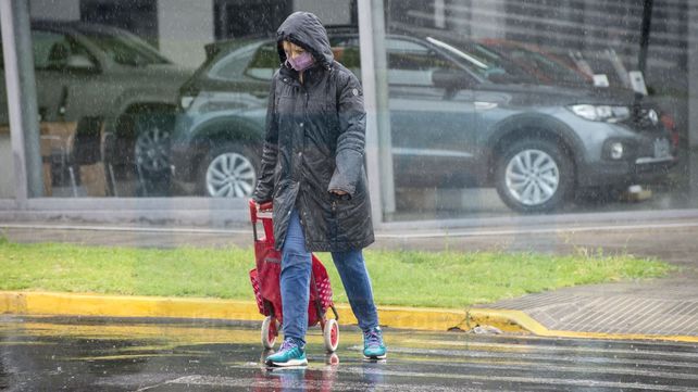 SMN: por vientos del sur llega frente frío y lluvias