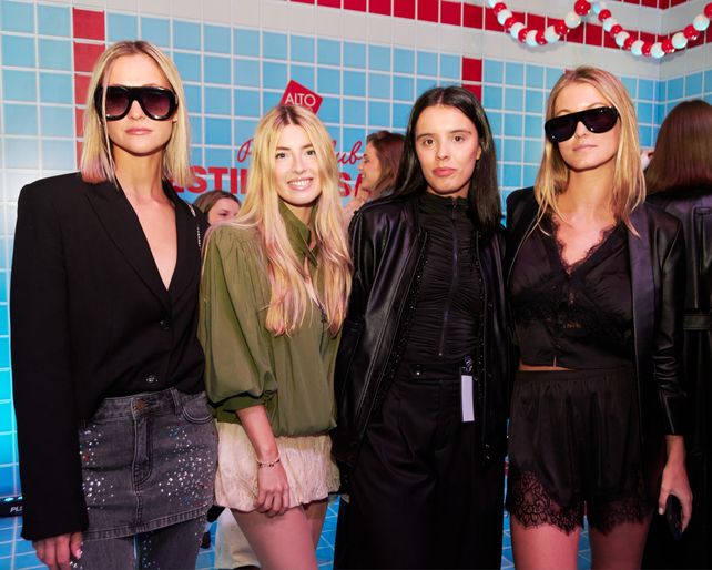 Lucila Riba, Eugenia Andrada, Pilar Farías y Catalina Girardi