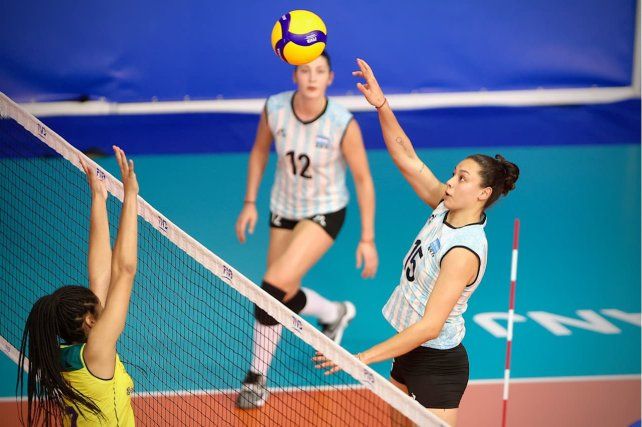 Las Panteritas cayeron en tres sets ante Brasil