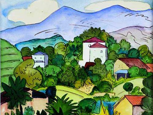 El arte acuarela de Hesse