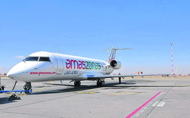 desembarco habilitado. La empresa que absorbió aviones de Air Buquebus con capacidad para unos 72 asientos.