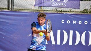 Lingua está atravesando un buen momento. Hoy enfrentará a Egea en una de las semifinales del ITF World Series M25 del Jockey Club.