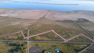 Avanzan obras para evitar posibles inundaciones o desbordes en la laguna de Melincué. El espejo de agua sufrió la peor inundación de su historia en 2017