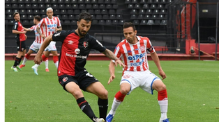 Unión le gana a Newells en el inicio del partido