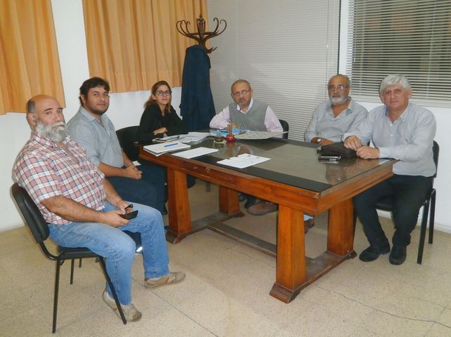 Preparativos. José Bantar encabezó el encuentro