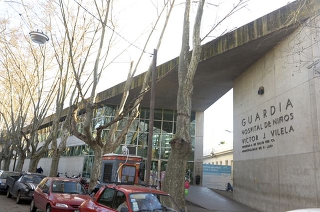 desenlace. La niña estuvo internada en terapia intensiva del Vilela