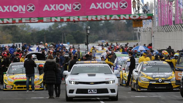 Buen marco. El trazado del Club de Volantes Entrerrianos se dieron cita los TC 2000