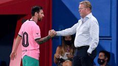 koeman critico a messi y dijo que su rendimiento puede ser mejor koeman critico a messi y dijo que su rendimiento puede ser mejor
