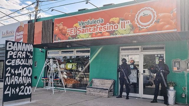 Secuestraron armas y hasta carpinchos en conocida verdulería