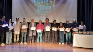 Finalizó la XVI Fiesta Popular de Teatro en Crespo