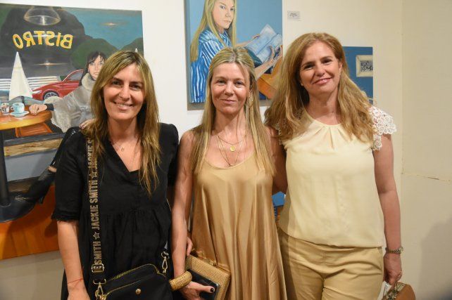 Silvina Eguren, Celeste Castro y Evangelina Tallone