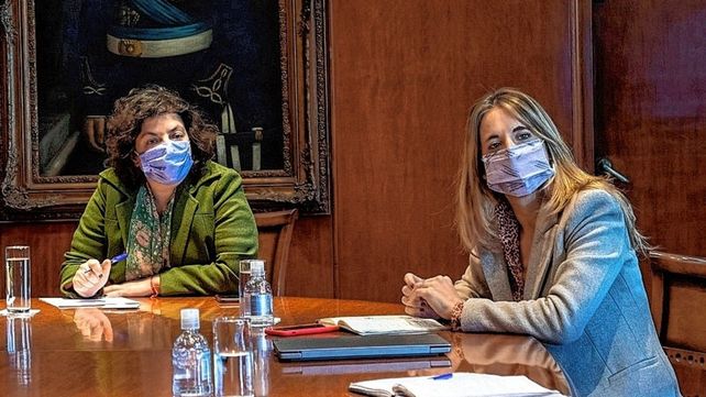 Vizzotti y Nicolini intercambiarán experiencias sobre el proceso de vacunación contra la Covid-19 y el acceso a las inmunizaciones.