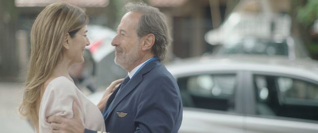 Cara a cara. Andrea Frigerio es otra de las figuras del film, junto a Carlos Portaluppi, Pablo Rago y Alberto Ajaka.
