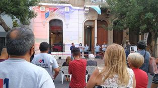 La inauguración de la sede en la ciudad de Rosario
