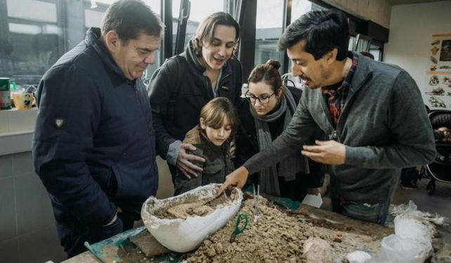 Un niño marplatense fue distinguido como Protector del Patrimonio Paleontológico
