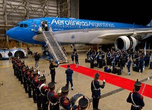 La Selección Argentina llegó al país tras el segundo lugar en el Mundial