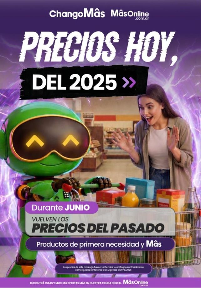 La cadena lanzó Precios hoy