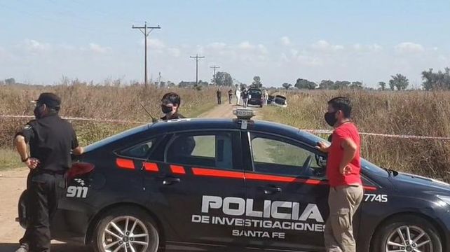 Los atacantes abandonaron el auto con el cuerpo de Cornalis en su interior