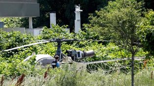 Un preso se fuga de la cárcel en helicóptero