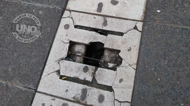 ¿Cuándo van a arreglar la peatonal?