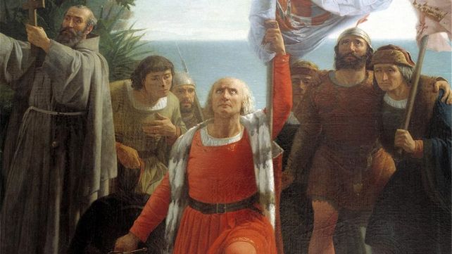 La administración nacional puso énfasis en Cristobal Colón para conmemorar el 12 de octubre.