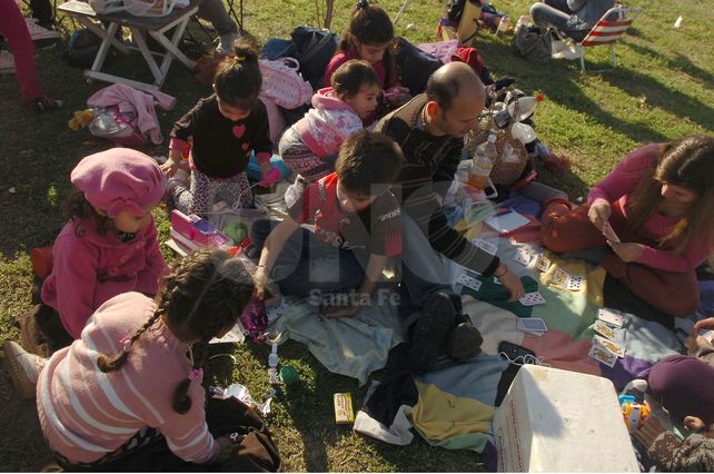 La ciudad se vistió de fiesta para homenajear a los niños en su día.