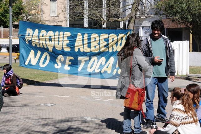 Parque Alberdi: una presentación en Diputados pide suspender las obras