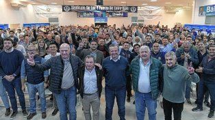 Adán Bahl recibió el apoyo de la dirigencia de Luz y Fuerza