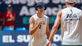 Tomás Capogrosso será la figura de la cuarta etapa del Circuito Argentino de Vóley Playa en La Florida.
