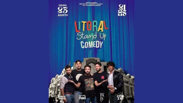 El Mercado Sud recibe a Litoral Stand Up Comedy por primera vez