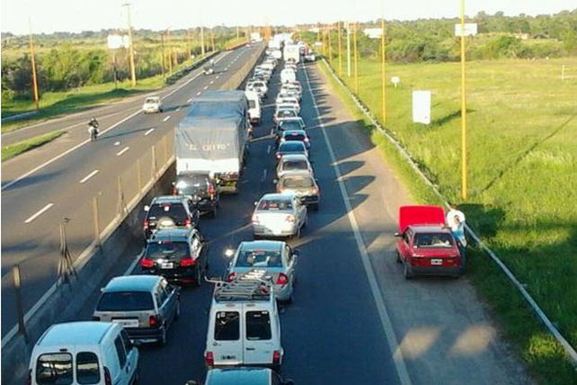 Ruta 168: si hay accidentes levantarán el guardarrail central y una de las manos será ida y vuelta