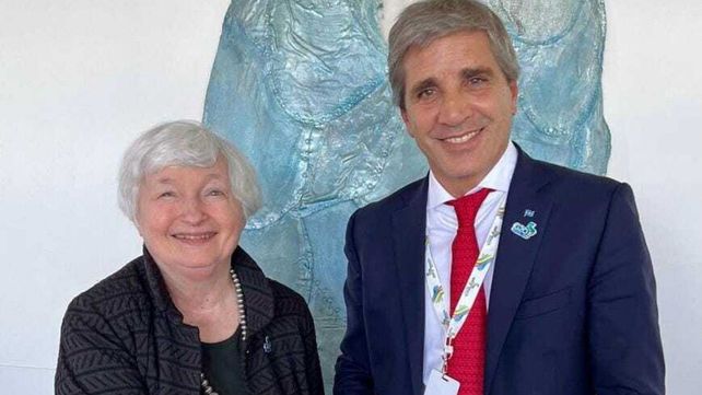 Yellen se reunió con Caputo en el marco de la reunión de ministros del G-20.