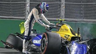 Qué dijo Williams tras el fuerte accidente de Colapinto