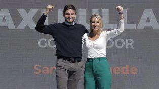 Virginia Coudannes y Maxi Pullaro
