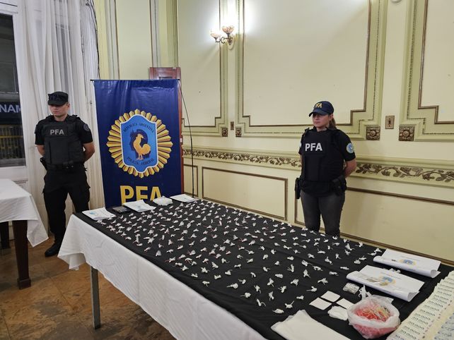 Narcomenudeo y violencia: 6 detenidos, secuestro de drogas y armas tras cuatro allanamientos